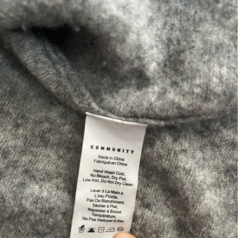 [XXS]Aritzia Community ionic cape cardigan sweater Poncho - Picture 8 of 12